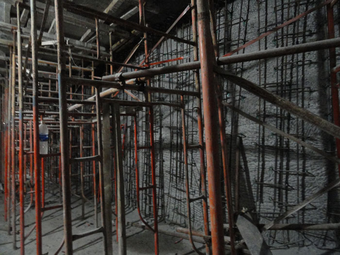 諾恒建筑加固公司吉祥大廈加大截面加固